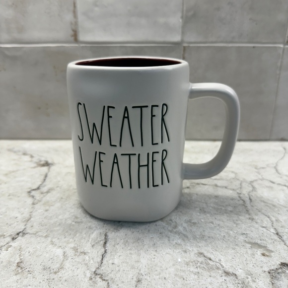 SWEATER WEATHER Rae Dunn Artisan Collection by Magenta 181 Mug - Picture 1 of 4